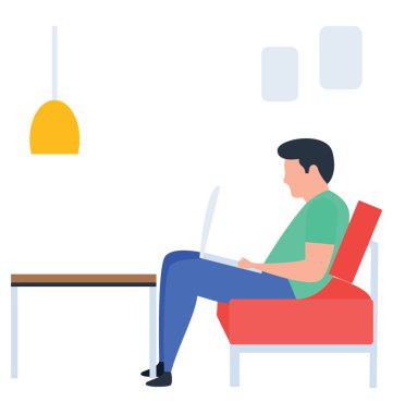 Beyaz arka plan üzerinde izole iş yeri gösteren resim 