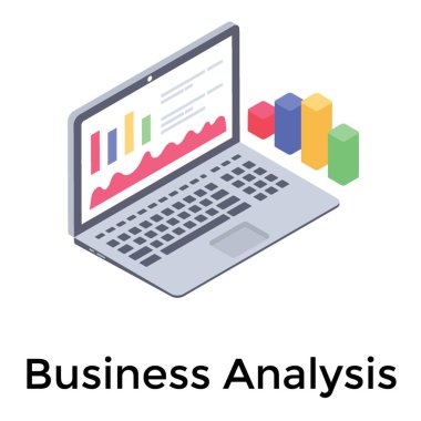 Online analitik simge tasarımı, biyometrik vektör 