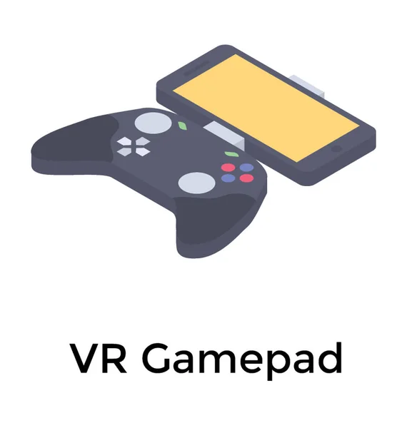 Tecnología Juego Avanzada Gamepad — Archivo Imágenes Vectoriales