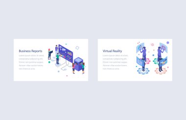 İş Vektör İllüstrasyon Paketi 