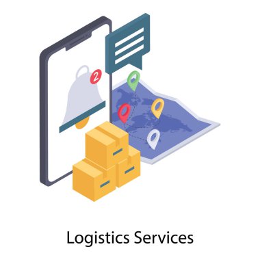 Online sipariş rezervasyon simgesi isometrik tasarım.