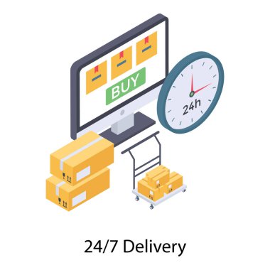 Biyometrik tasarımda işlem süresi simgesi.