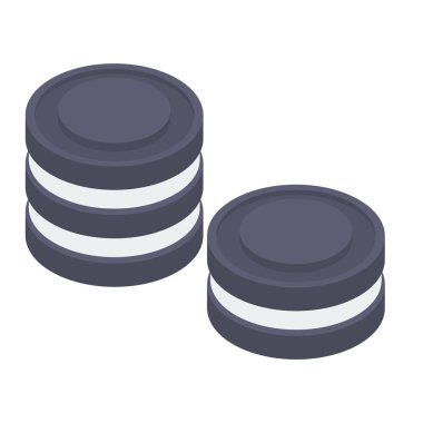 Biyometrik tasarımda çikolatalı kurabiye vektörü 