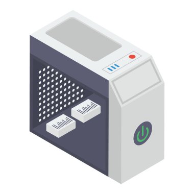 Merkezi işlem birimi vektör tasarımı 