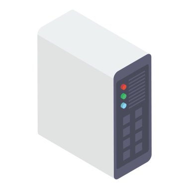 Merkezi işlem birimi vektör tasarımı 