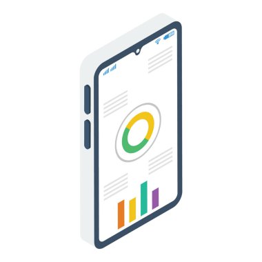 İzometrik vektörün Analitik uygulama simgesi 