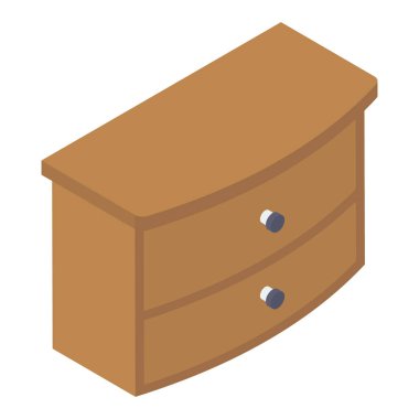 Biyometrik tasarımda başucu masa vektörü.