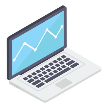 Web trafiğinin İzometrik tasarımı 