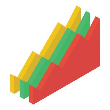 Dağ grafik vektörünün biyometrik tasarımı 