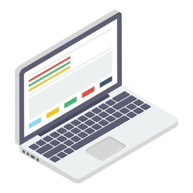 Biyometrik tasarımda web düzeni simgesi.