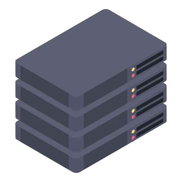 Data Server Rack Vector Ontwerp — Stockvector