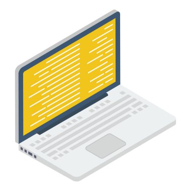 Biyometrik tasarımda web arabirimi simgesi.