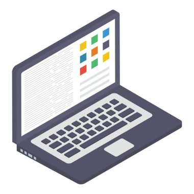 Biyometrik tasarımda web düzeni simgesi.