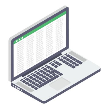 Biyometrik tasarımda web arabirimi simgesi.