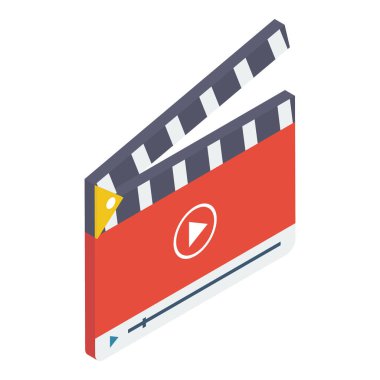 Biyometrik tasarımda Clapper tahta simgesi