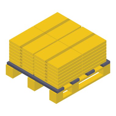 Biyometrik tasarımda karton kutu simgesi