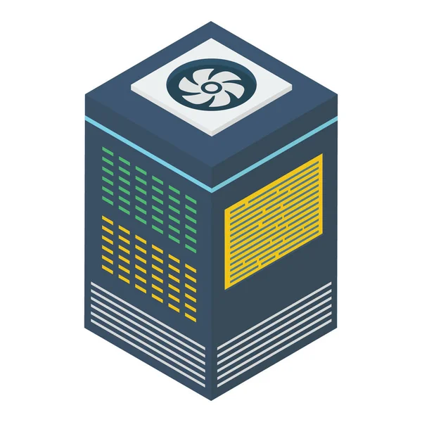 Veri sunucusu raf vektör tasarımı 