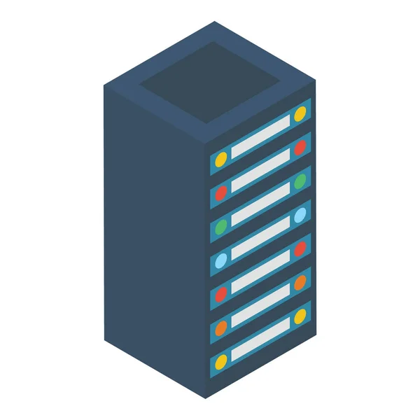 Data Server Rack Vector Ontwerp — Stockvector