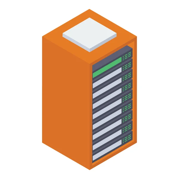 Data Server Rack Vector Ontwerp — Stockvector