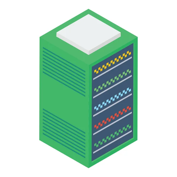 Data Center Rack Vector Ontwerp — Stockvector