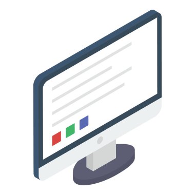 Biyometrik tasarımda web düzeni simgesi.