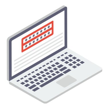 Biyometrik tasarımda web arabirimi simgesi.