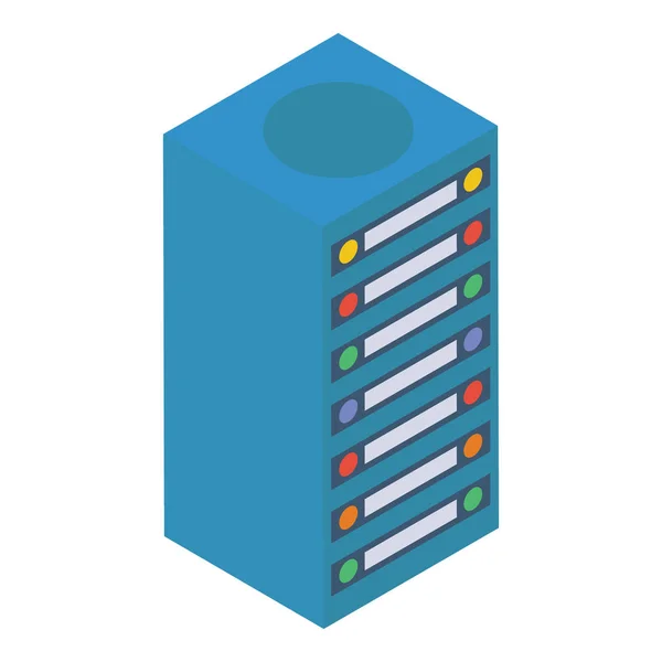 Data Center Rack Vector Ontwerp — Stockvector