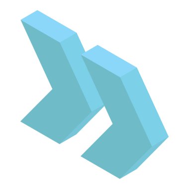 Hızlı ileri ok olarak da bilinir. 