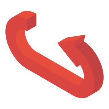 Sembol vektörünü, dairesel ok tasarımını yeniden yükle 