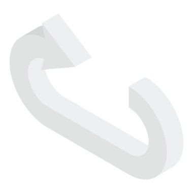 Okun tasarımını izometrik simgede tazele 