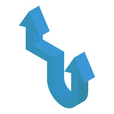 Yön ok vektörü, iki yönlü yol yönü 