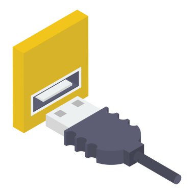 Veri kablosu vektörü, kablo tasarımı yükleniyor 