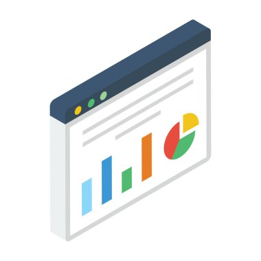 Grafiksel web sitesi veya iş web sitesi içerisindeki grafikler 