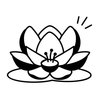 Lotus 'u gösteren bir çizim biçimi simgesi