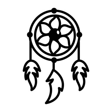 Bir düş kapanı gösteren bir el çizimi simgesi