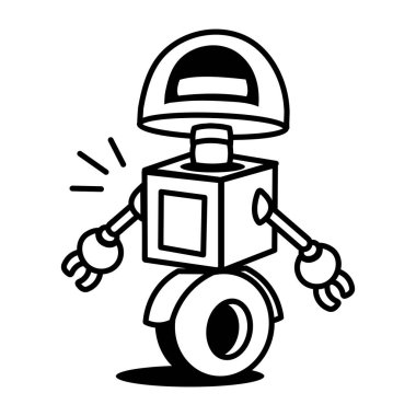 Bir uzay mekiğini gösteren yarım yamalak bir simge