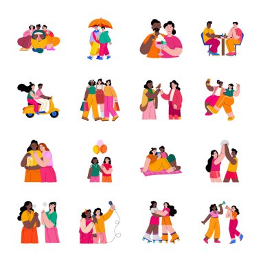 En İyi Arkadaş Biçimli Çizimler Koleksiyonu 