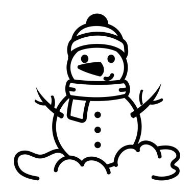 Noel süslemelerini tasvir eden bir el çizimi simgesi