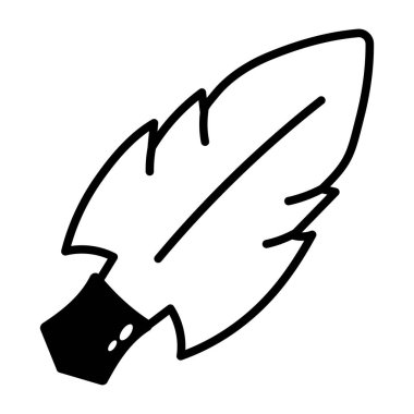 Ok başını gösteren bir el çizimi simgesi