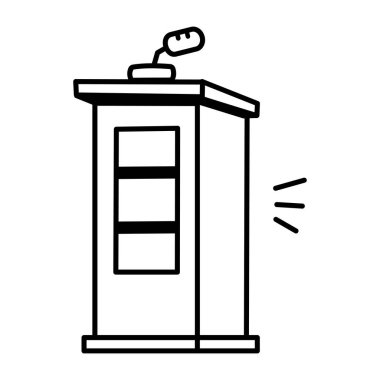 Kanıt torbasını gösteren bir çizim biçimi simgesi