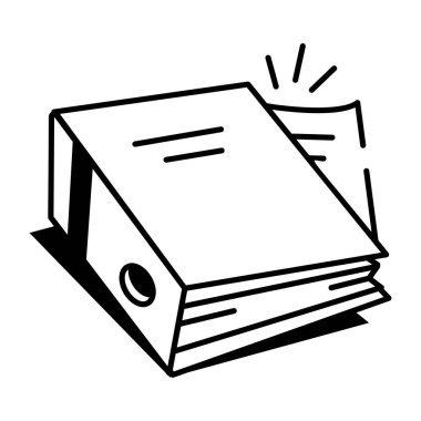 Kanıt torbasını gösteren bir çizim biçimi simgesi