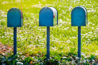 Bize mektup teslim ABD posta kutuları Amerikan vintage tarzı mail .