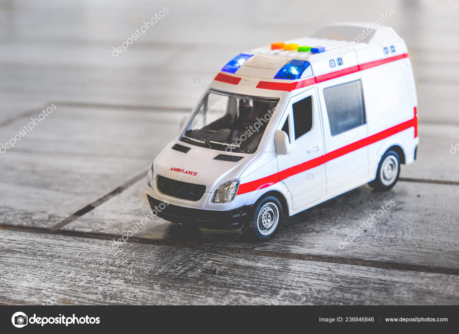 ambulance toy with siren