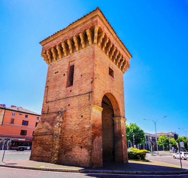 Porta Castiglione in Bologna Landmark in Emilia Romagna-Italië — Stockfoto