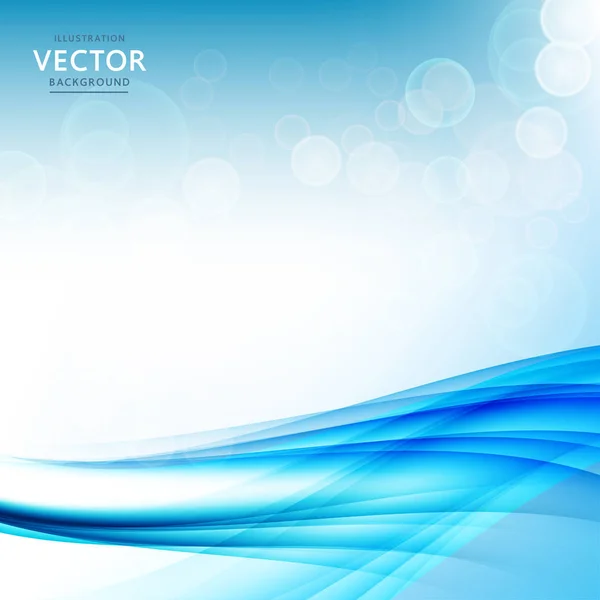 Абстрактный синий фон с геометрическим рисунком вектора линий — стоковый вектор