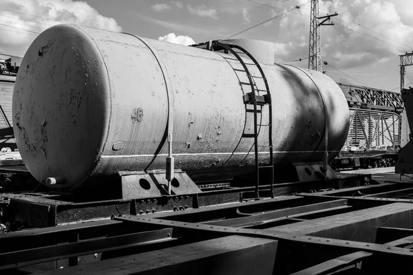 Demiryolu Tank Nakliye Sıvılar Için — Stok fotoğraf