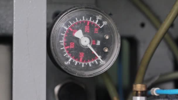 大気圧センサーの動作 — ストック動画