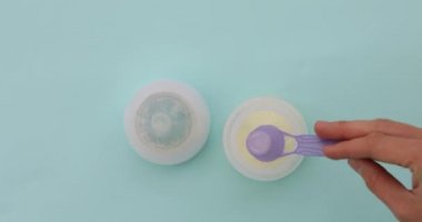 karışım bebek besleme hazırlanması