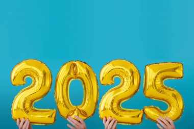 Altın folyo sayısı iki bin ve yirmi beş 2025 kutlama