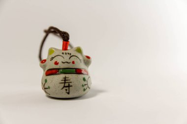 Maneki Neko - Japon sıcak kedi - kırpma yoluyla
